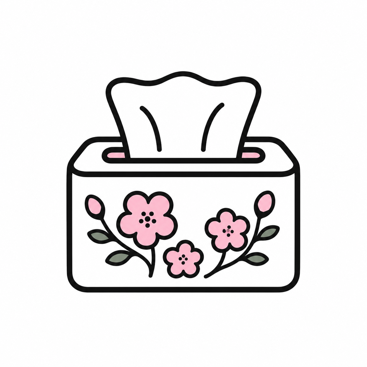 جا دستمال کاغذی سرامیکی