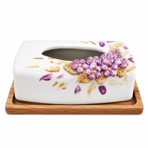 جا دستمال کاغذی سرامیکی